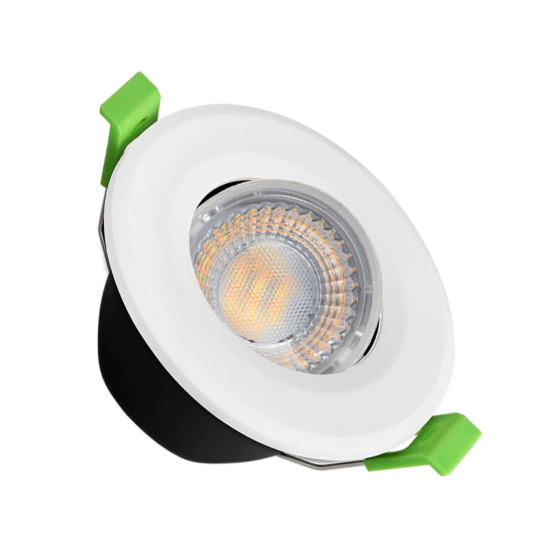 6W, Tiltable fire-rated downlight with slim design, Triac dimmable, IP65 with 3 CCT/ 4CCT, power selectable